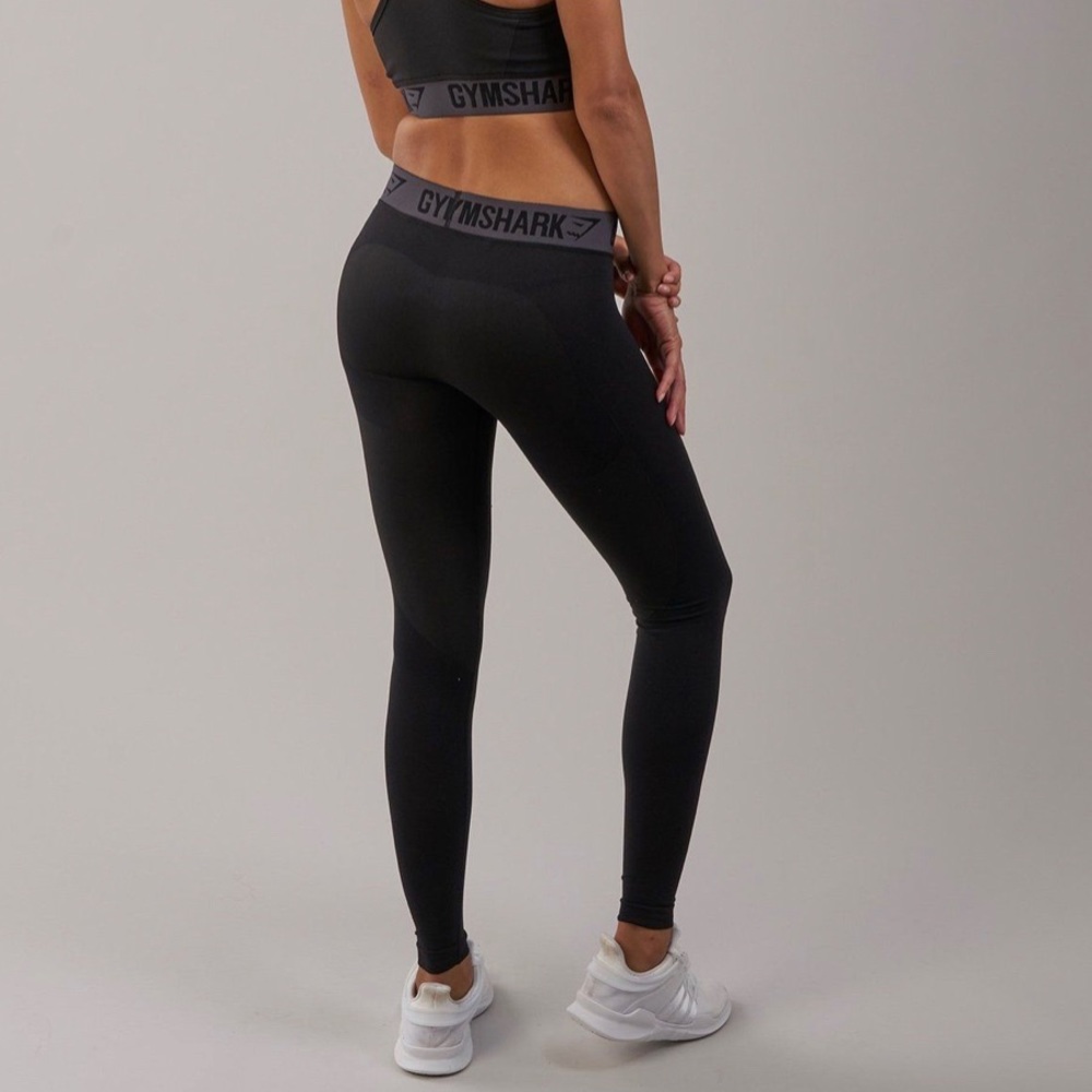 Gymshark Flex Legging | Black/Black | S